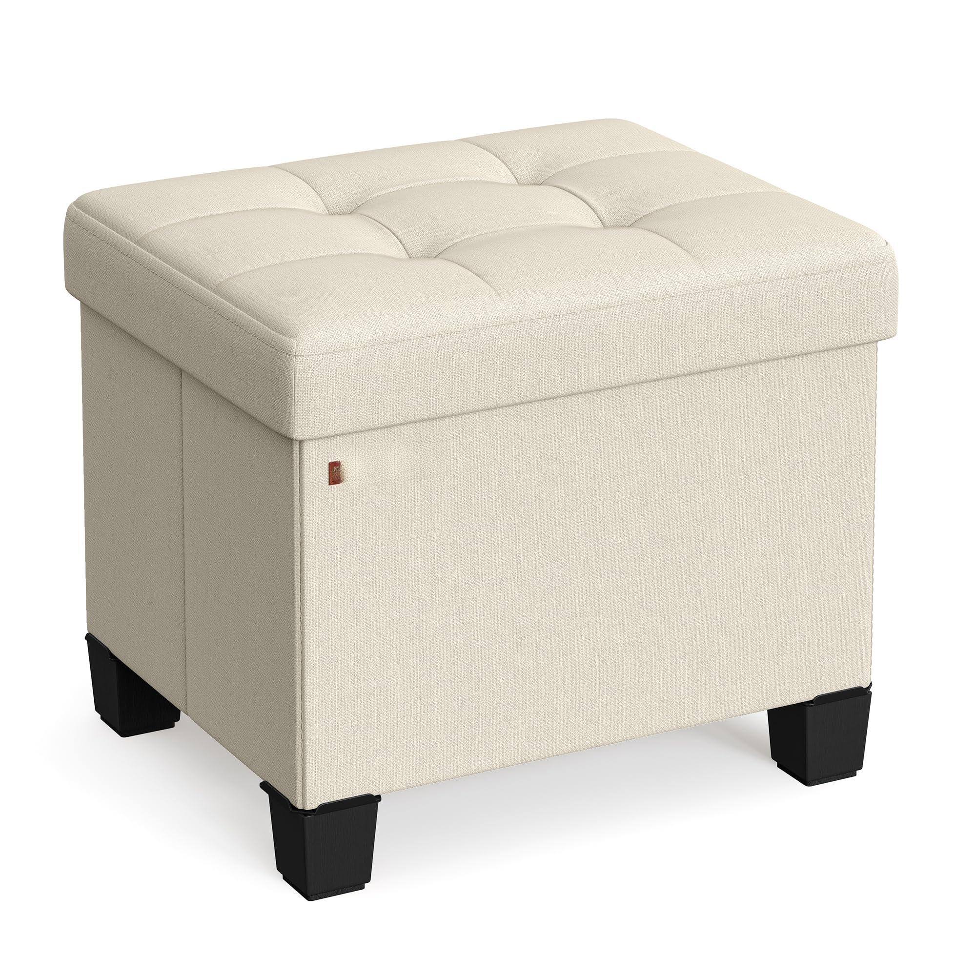 Cream White 12.6"D x 15.8"W x 13.2"H