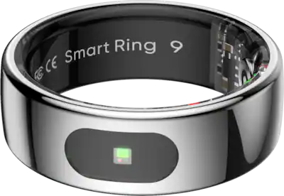 Health Tracker Ring Xiaobi Smart Ring - Health & Fitness Tracker With Call Alerts | Monitors Heart Rate, Sleep, SpO2, Body Temp | 5ATM Waterproof, No Subscription (Silver, Size 8) Health Tracker Ring Xiaobi Smart Ring - Health & Fitness Tracker With Call Alerts | Monitors Heart Rate, Sleep, SpO2, Body Temp | 5ATM Waterproof, No Subscription (Silver, Size 8)