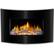Front Standard. Lofty - Valencia Wall Mountable Electric Fireplace - Indoor Usage - Heating Capacity 1.50 kW - Black.