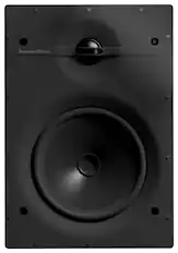 Front. Bowers & Wilkins - CI300 Series 6" In-Wall Speakers (Pair) - Paintable White.