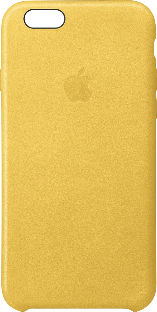 Front. Apple - Back Cover for iPhone 6 and 6s - Marigold.