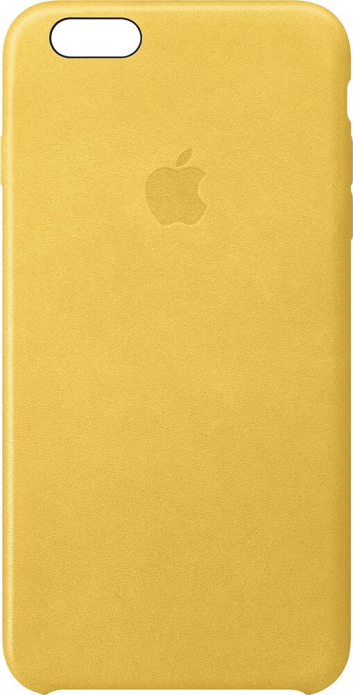 Front. Apple - Back Cover for iPhone 6 Plus and 6s Plus - Marigold.