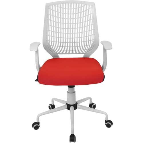 LumiSource - Network Office Chair - White - Larger Front