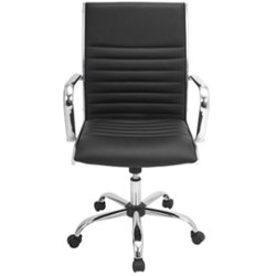 LumiSource - Master Office Chair - Black - Front_Zoom