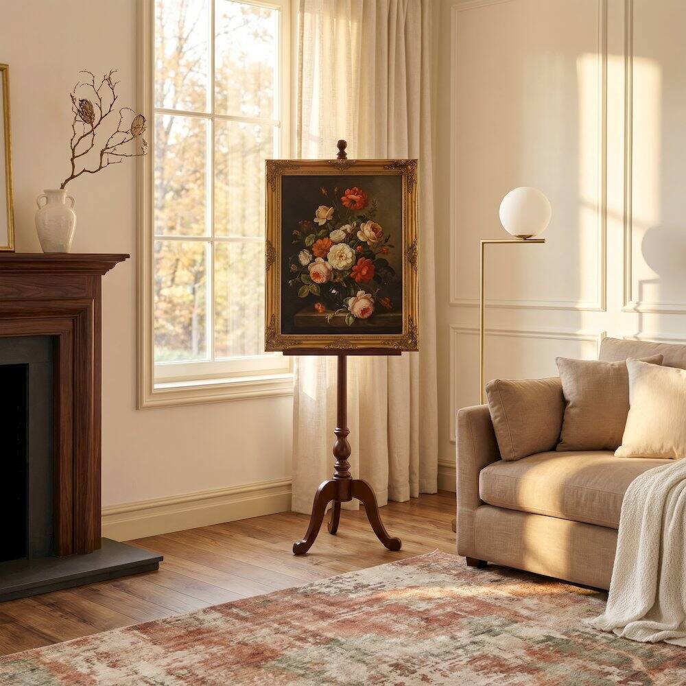 Alt View 6. Butler Specialty - Paddington Gallery Easel - Dark Brown.