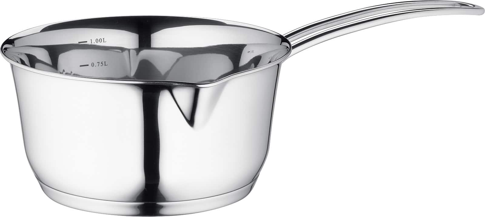 Kuchenprofi - Saucepan w/ Clad Bottom, 1 qt., 6-Inch Diameter - Silver price history on PriceWatchPro