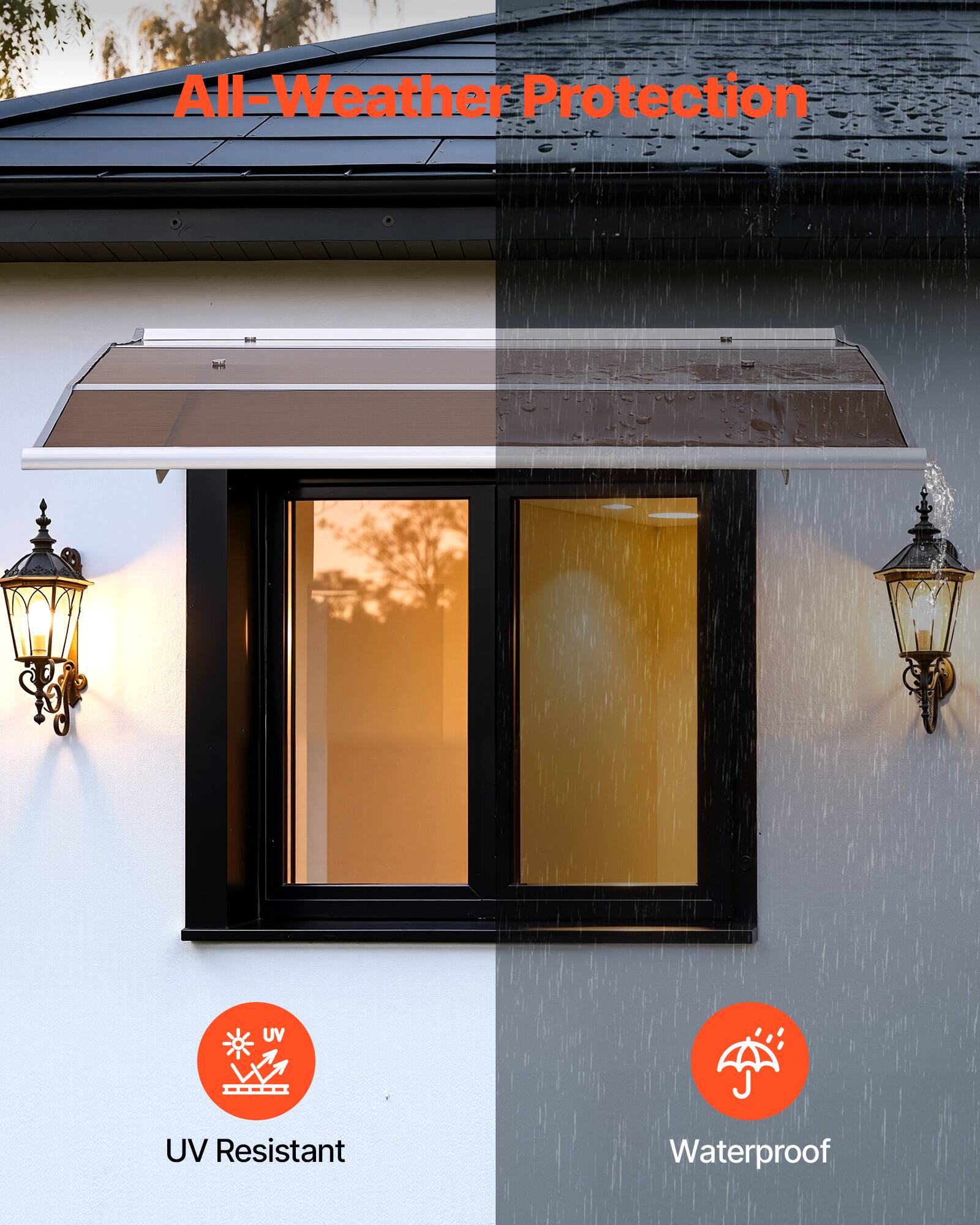 All-Weather Protection

UV Resistant

Waterproof