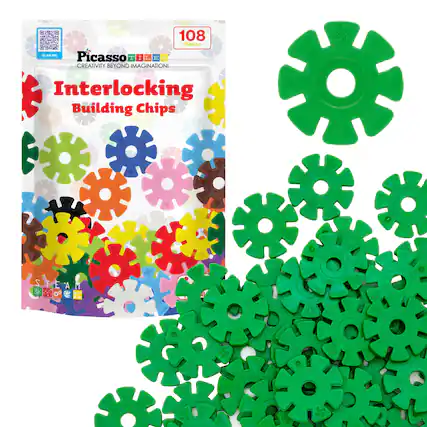 108 Pieces
SCAN ME
Picasso Tiles
Creativity Beyond Imagination!
Interlocking Building Chips
STEAM