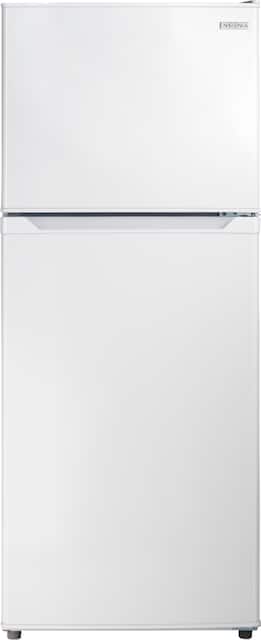 Insignia 9 9 Cu Ft Top Freezer Refrigerator White Ns Rtm10wh7 Best Buy
