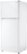 Left Zoom. Insignia™ - 9.9 Cu. Ft. Top-Freezer Refrigerator - White.