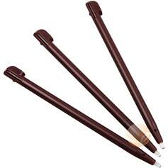 Alt View Standard 20. eForCity - 3-pack Stylus for Nintendo DSi LL / XL, - Wine Red.