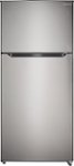 Front Zoom. Insignia™ - 18 Cu. Ft. Top-Freezer Refrigerator - Stainless Steel.