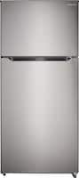 Insignia™ - 18 Cu. Ft. Top-Freezer Refrigerator - Stainless steel - Front_Zoom