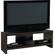 Right View. Ameriwood - Hollowcore TV Stand60" Screen Support - 300 lb Load Capacity - 2 x Shelf(ves).