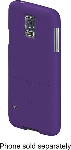 Front. Platinum™ - Platinum Holster for Samsung Galaxy S 5 Cell Phones - Purple.