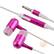 Alt View Standard 20. eForCity - Earset - Hot Pink.