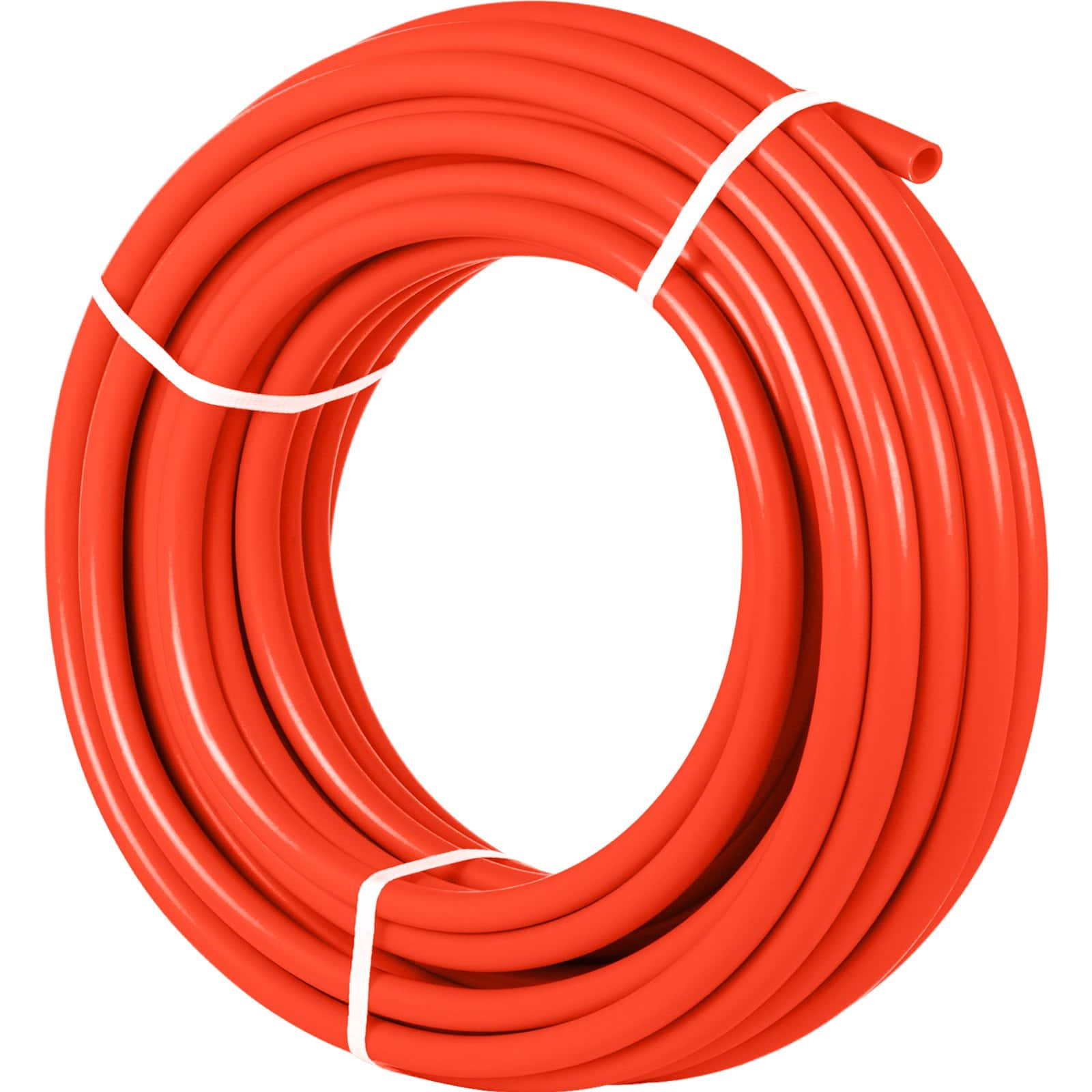 Glintex - 1/2" x 300FT PEX-B Pipe with EVOH Oxygen Barrier for Radiant Floor Heating and Hot Water Systems - Red