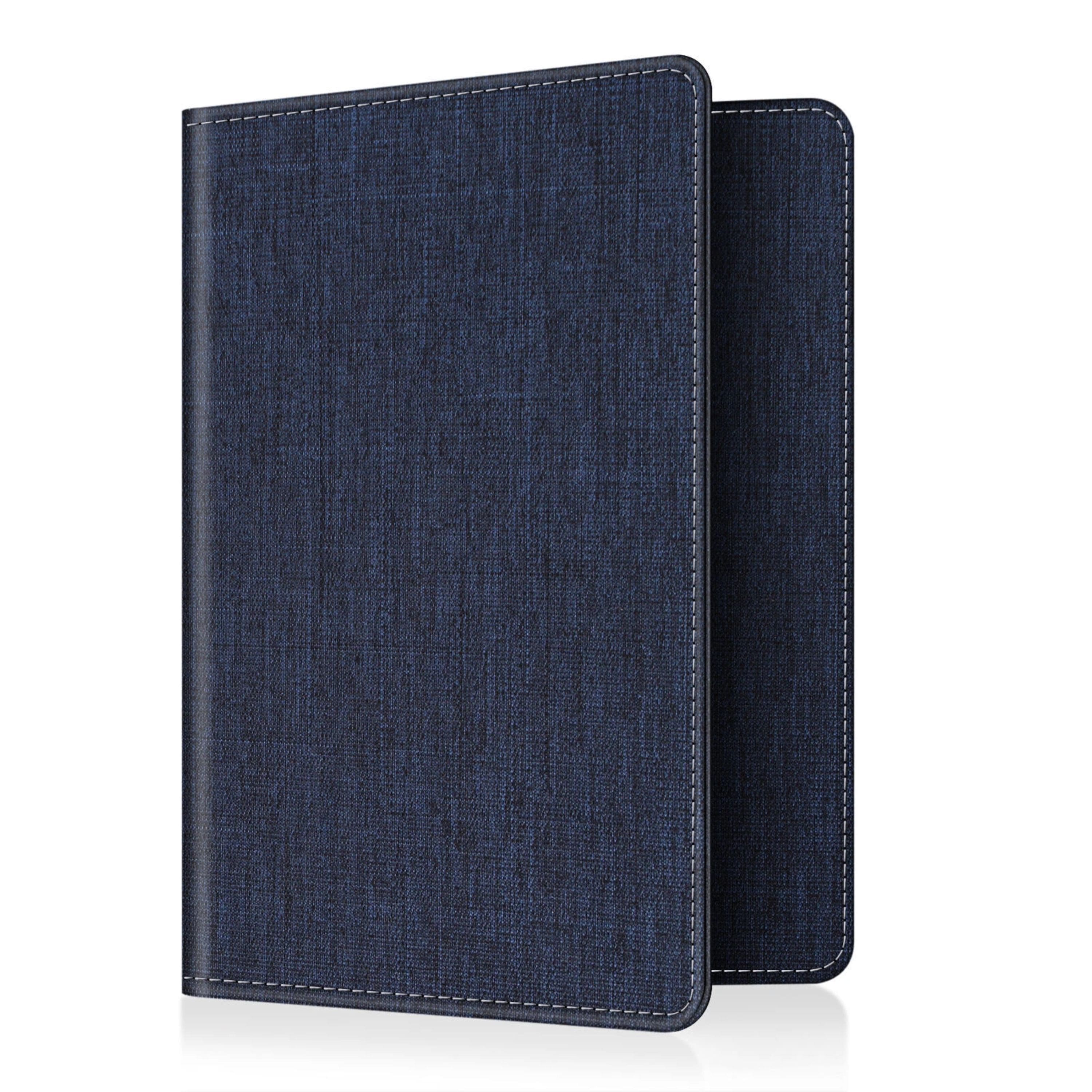 Kitcheniva - RFID Blocking Slim Passport & Credit Card Holder Wallet - Denim Navy price history on PriceWatchPro
