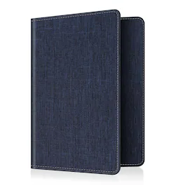 Kitcheniva - RFID Blocking Slim Passport & Credit Card Holder Wallet - Denim Navy