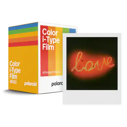 Color i-Type Film i-Type Color Photos 40 Instant Film 40 Instant Photos polaroid