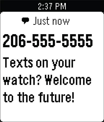 Alt View 4. Pebble - Steel Smartwatch 33mm Stainless Steel - Silver Leather.