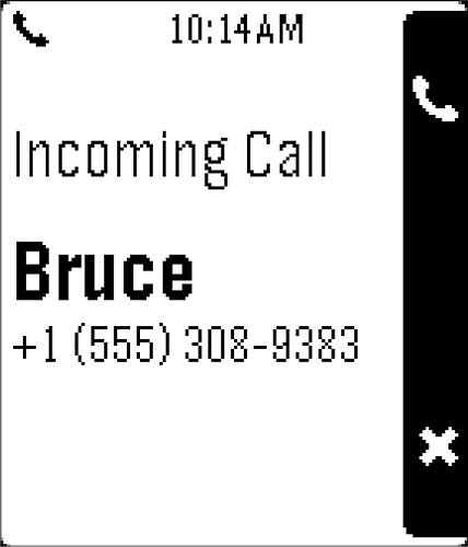 Alt View 5. Pebble - Steel Smartwatch 33mm Stainless Steel - Silver Leather.