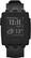 Alt View 1. Pebble - Steel Smartwatch 33mm Stainless Steel - Black Leather.
