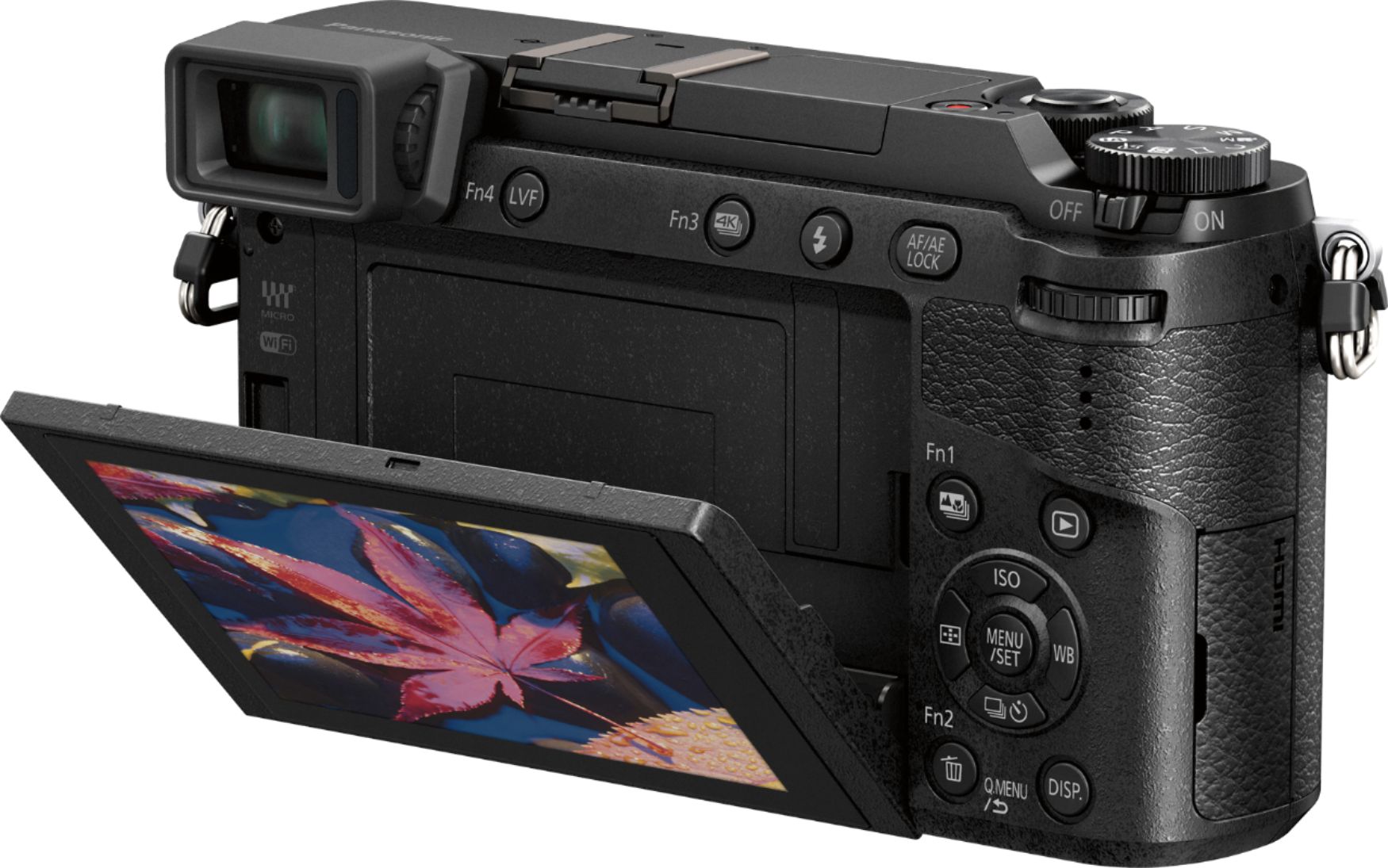 Best Buy: Panasonic LUMIX GX85 Mirrorless Camera with 12-32mm f/3.5-5.6 ASPH. O.I.S Lens Black DMC-GX85KK