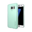 Spigen - Thin Fit Case for Samsung Galaxy S7 - Mint - Larger Front
