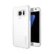 Spigen - Thin Fit Case for Samsung Galaxy S7 - Shimmery white - Larger Front