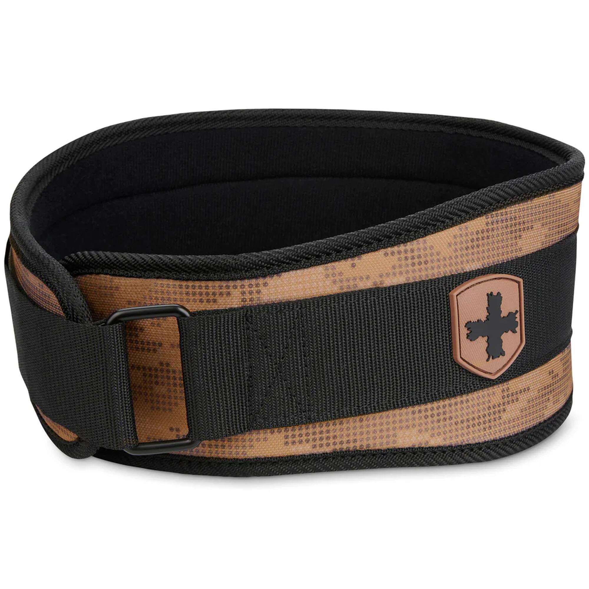Front. Harbinger - Harbinger Unisex 4.5" Foam Core Weight Lifting Belt - Tan Camo - Xlarge - Tan Camo.