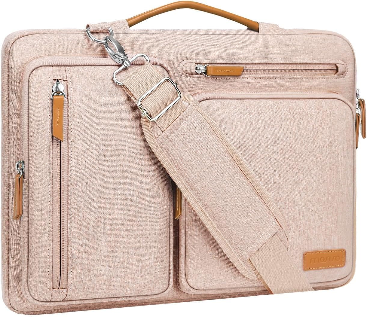 mosiso - 360 Protective Laptop Shoulder Bag 15-15.6 inch Computer Messenger Bag for MacBook Pro 16 inch HP Dell Lenovo Asus - Khaki price history on PriceWatchPro