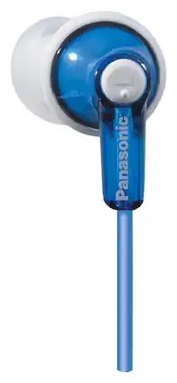 Panasonic - Earbud Headphones - Blue