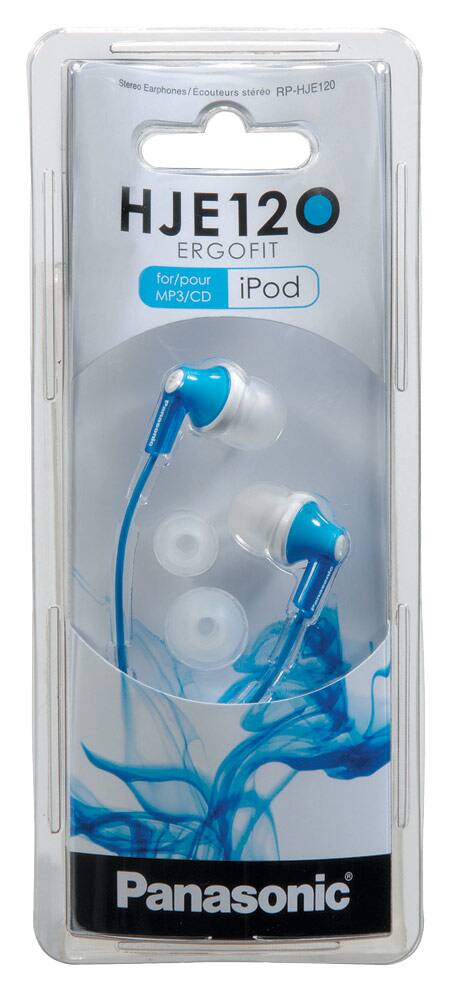 Alt View 11. Panasonic - Earbud Headphones - Blue.