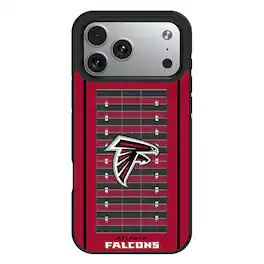 Keyscaper - NFL - Atlanta Falcons Bump Case with 8.2ft Drop Protection - 15 Pro - Multicolor