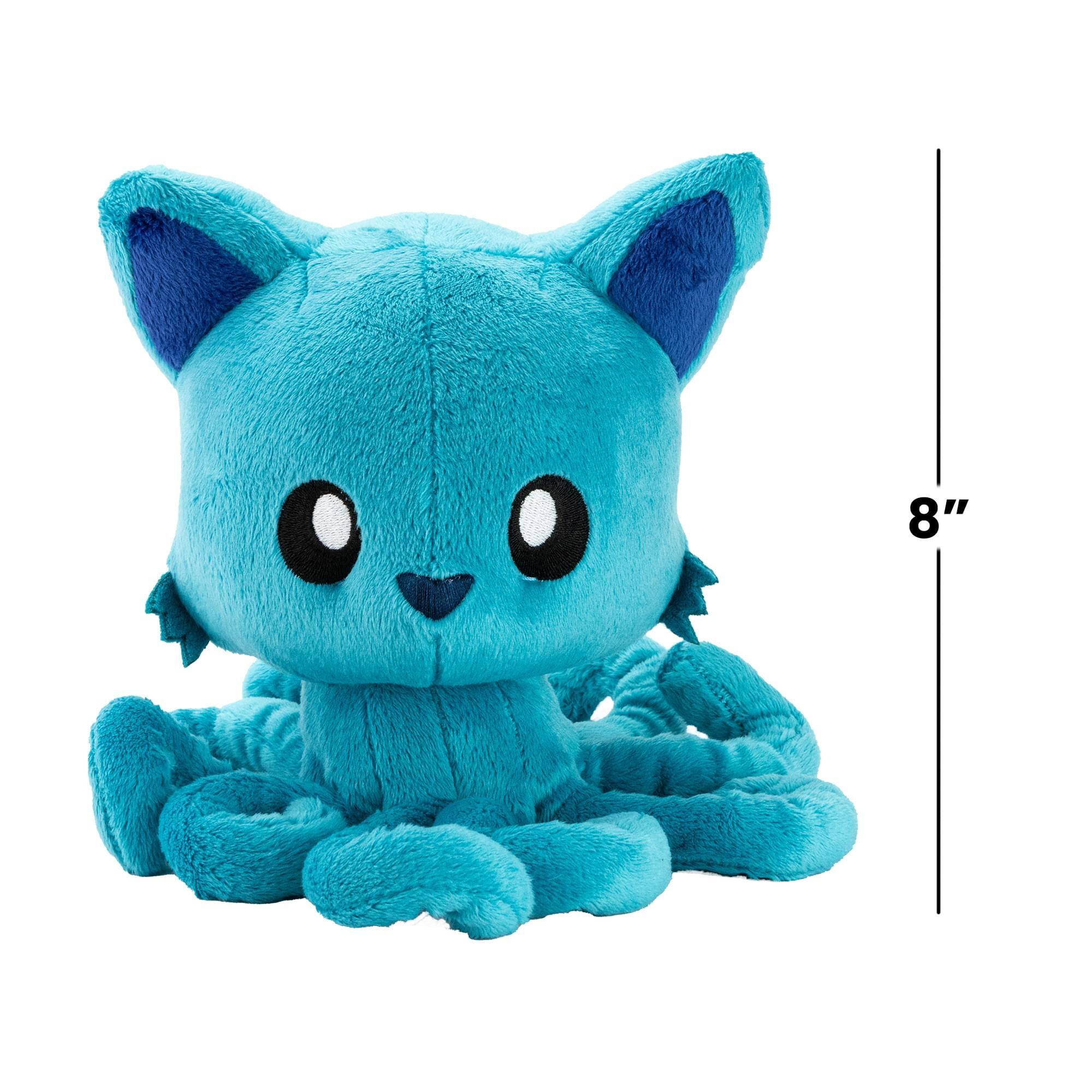 Alt View 3. Tentacle Kitty - Tentacle Kitty 8 Inch Plush Paradise Blue Classic Edition - Blue.