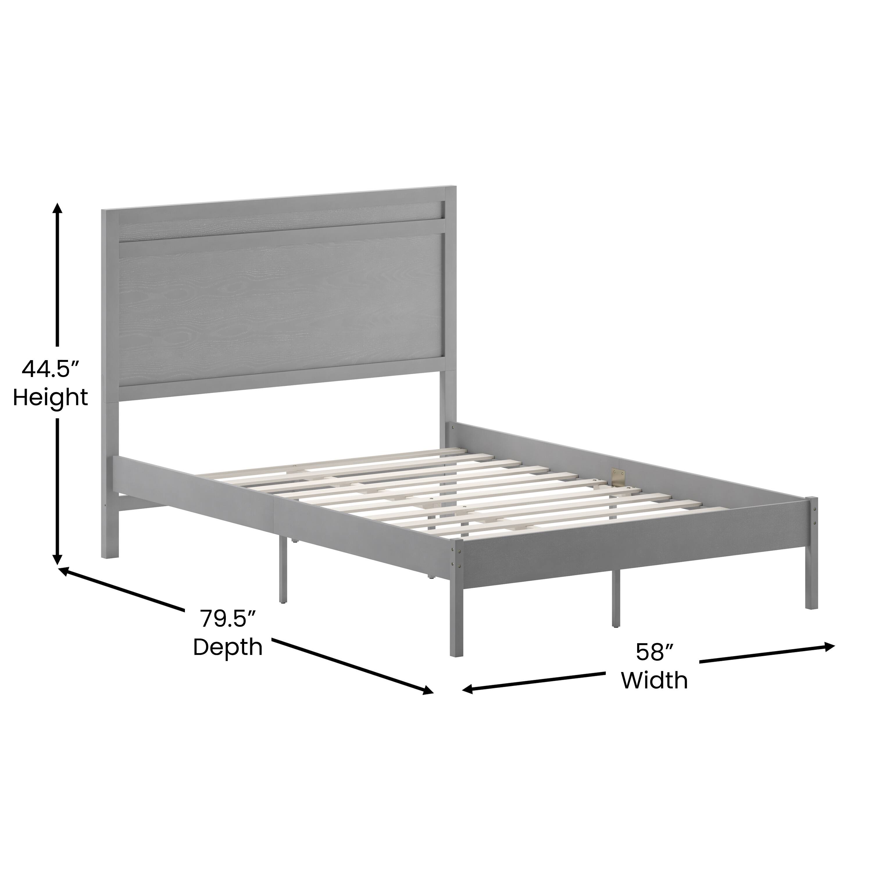 44.5" Height  
79.5" Depth  
58" Width
