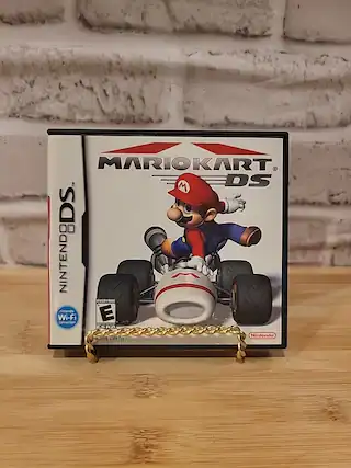 Mario Kart™ DS, Nintendo, Everyone, Nintendo Wi-Fi Connection, hi, I'm Nintendo, burning Unane. - E (Everyone)