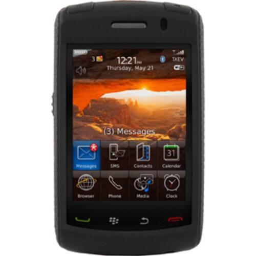 Front Standard. Otterbox - Impact SmartPhone Skin - Black.