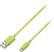Alt View 11. Insignia™ - 3' Lightning Charging Cable - Green/Blue.