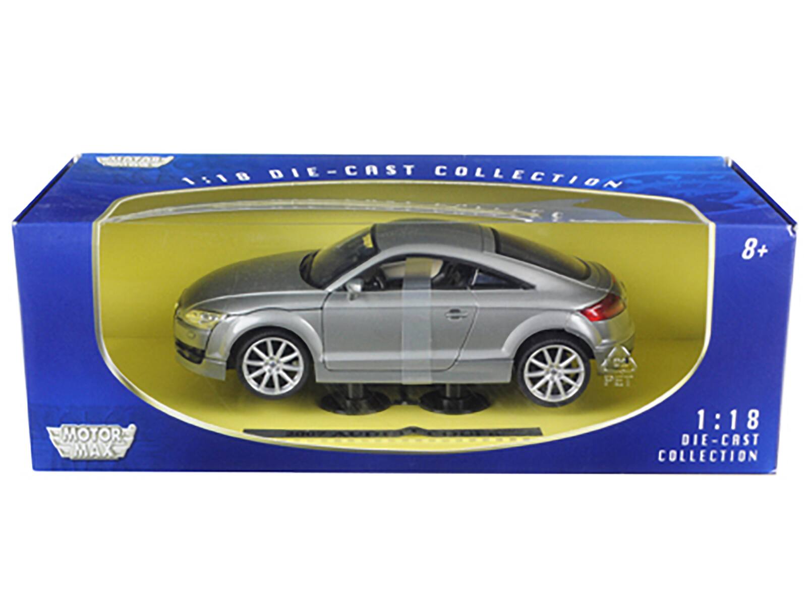 DIE-CAST COLLECTION 1:18  
8+  
PET  
MOTOR MAX  
1:18  
DIE-CAST COLLECTION