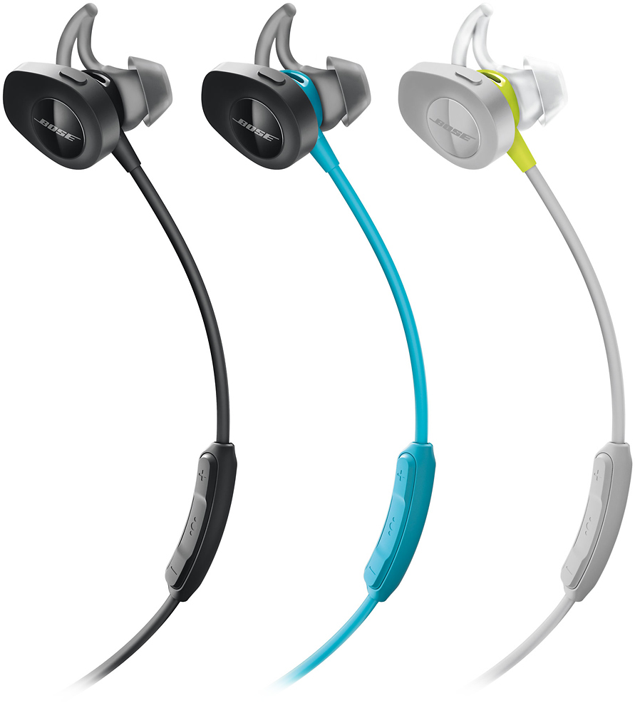 Bose - SoundSport Wireless Sports In-Ear Earbuds - Aqua