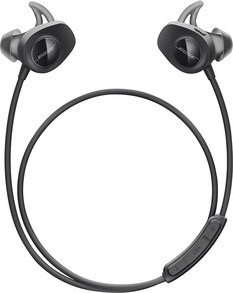 Alt View 12. Bose - SoundSport Wireless Sports In-Ear Earbuds - Black.