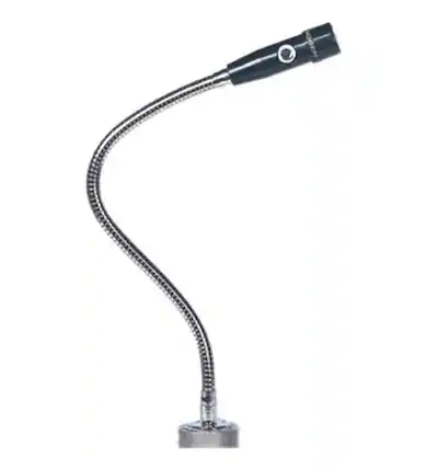 Front. Bogen - MGN19A Rugged Wired Dynamic Microphone - Black.