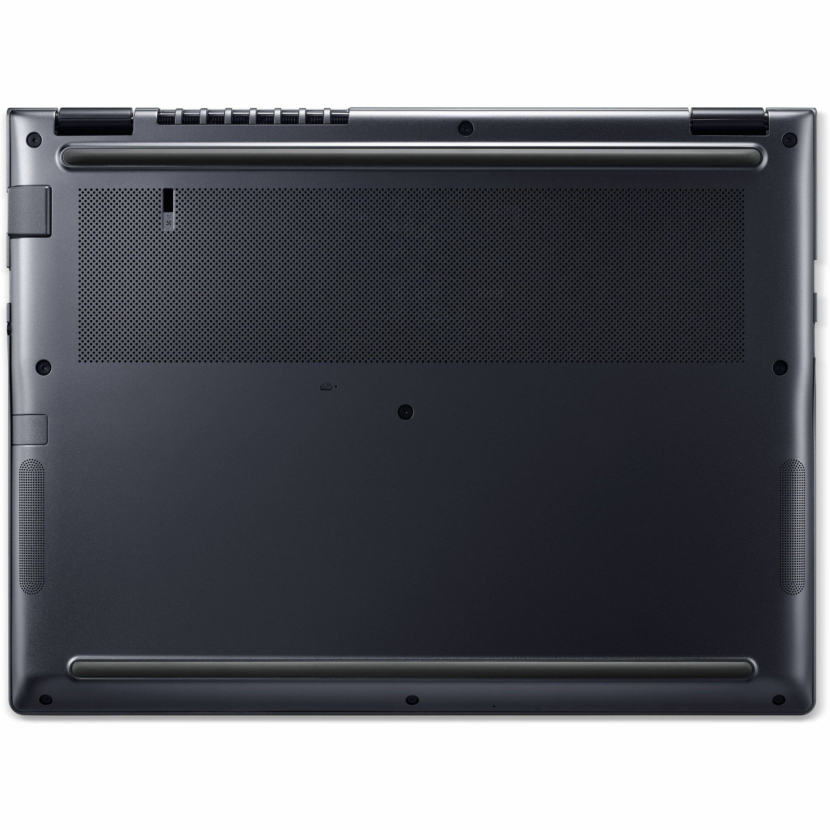 Alt View 4. Acer - Acer TravelMate P4 14 TMP414-55 TMP414-55-59DM 14" Notebook - WUXGA - 60 Hz - Intel Core Ultra 5 225U - 16 GB - 512 GB - Blue.
