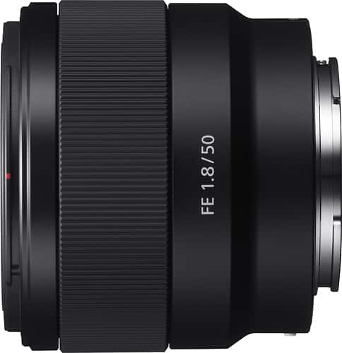 Sony - FE 50mm f/1.8 Prime Lens for Sony Alpha E-mount Cameras - Larger Front