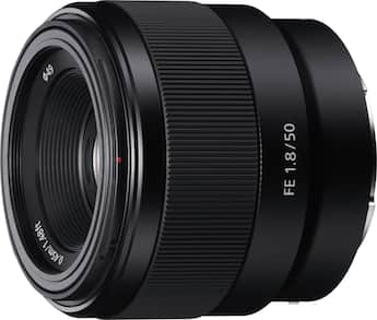 FE 50mm f/1.8 Prime Lens for Sony Alpha E mount Cameras Black FE 50mm f/1.8 Prime Lens for Sony Alpha E mount Cameras Black