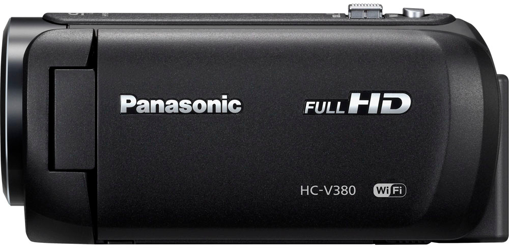 Best Buy: Panasonic HC-V380 HD Flash Memory Camcorder Black HC-V380K