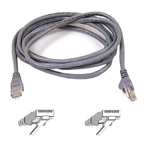 Best Buy Belkin FastCAT 5e Patch Cable Gray A3L85003S24