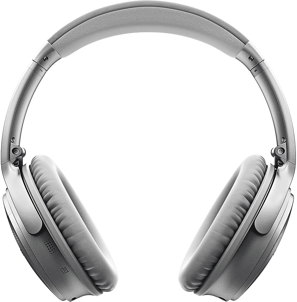 Alt View 11. Bose - QuietComfort 35 Wireless Noise Cancelling Headphones - Silver.